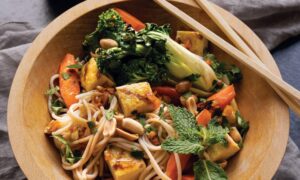 Tofu Noodle Salad