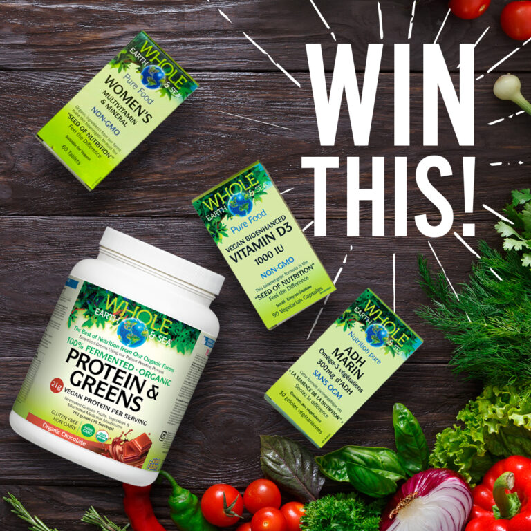 Win a Vegan Essentials Prize Pack From Whole Earth & Sea!