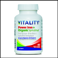 Power Iron + Organic Spirulina