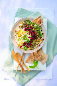 Smoky Eggplant-Mushroom Dip with Lentils