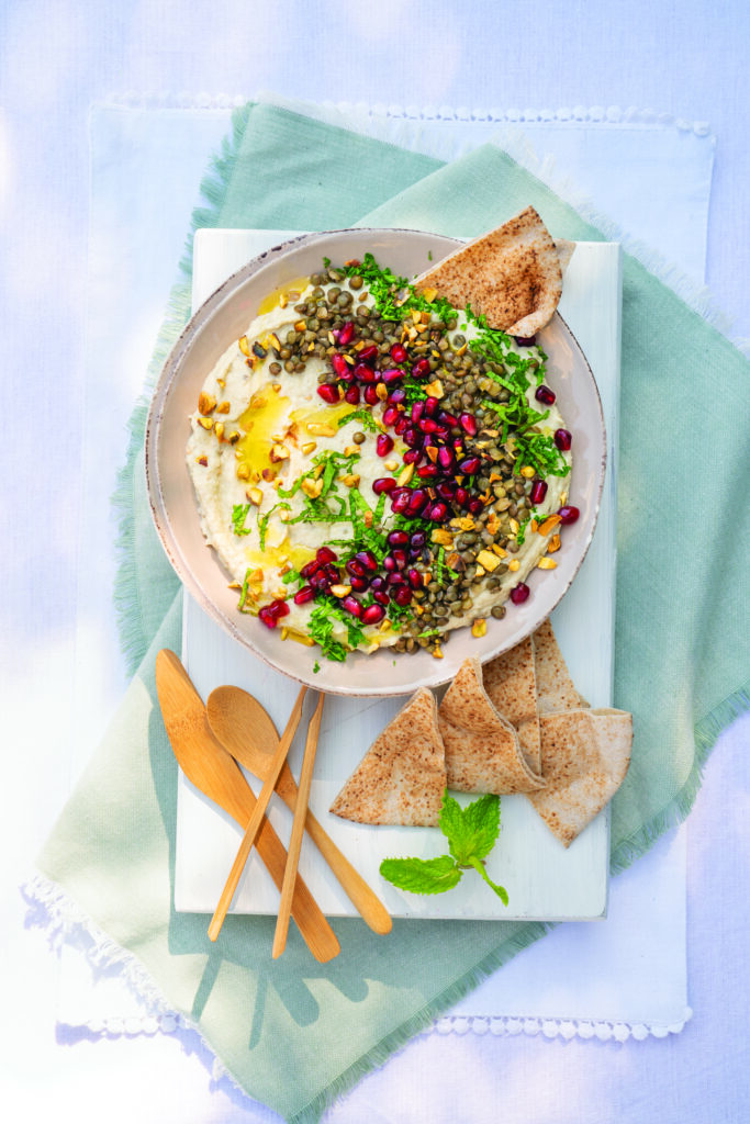 Smoky Eggplant-Mushroom Dip with Lentils