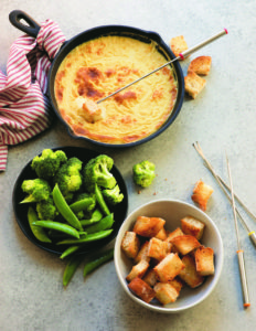 Gooey Cheese Fondue