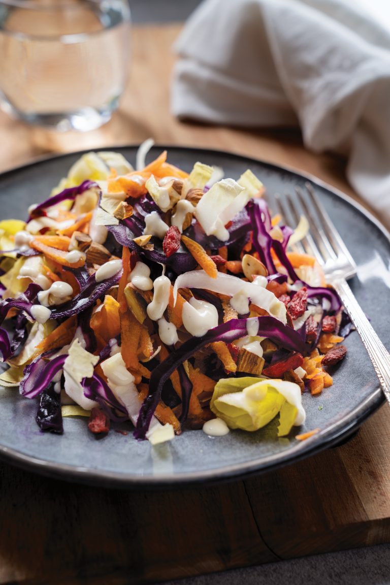 Detox Salad with Tofu Mayo