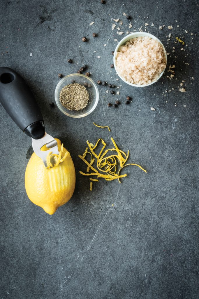 Smoked Lemon Pepper Salt