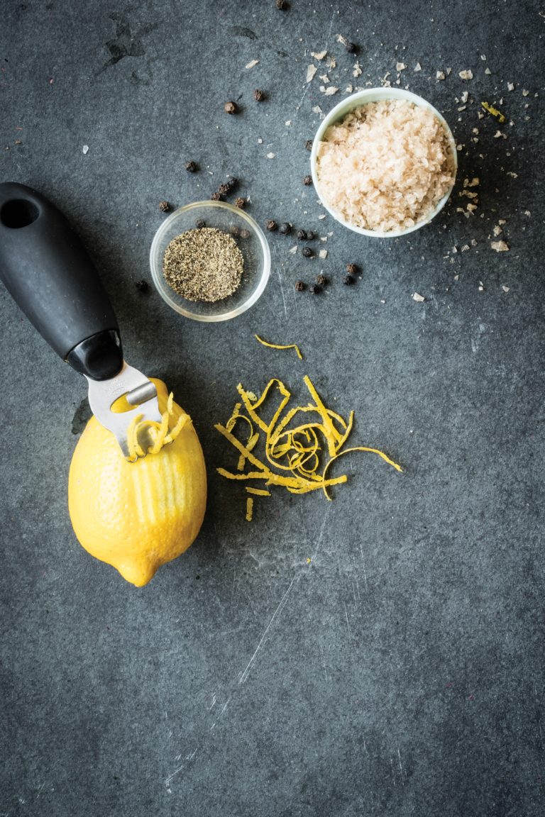 Smoked Lemon Pepper Salt
