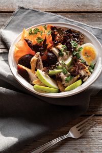 Mackerel Dulse Bowl with Toasted Walnut Sauce