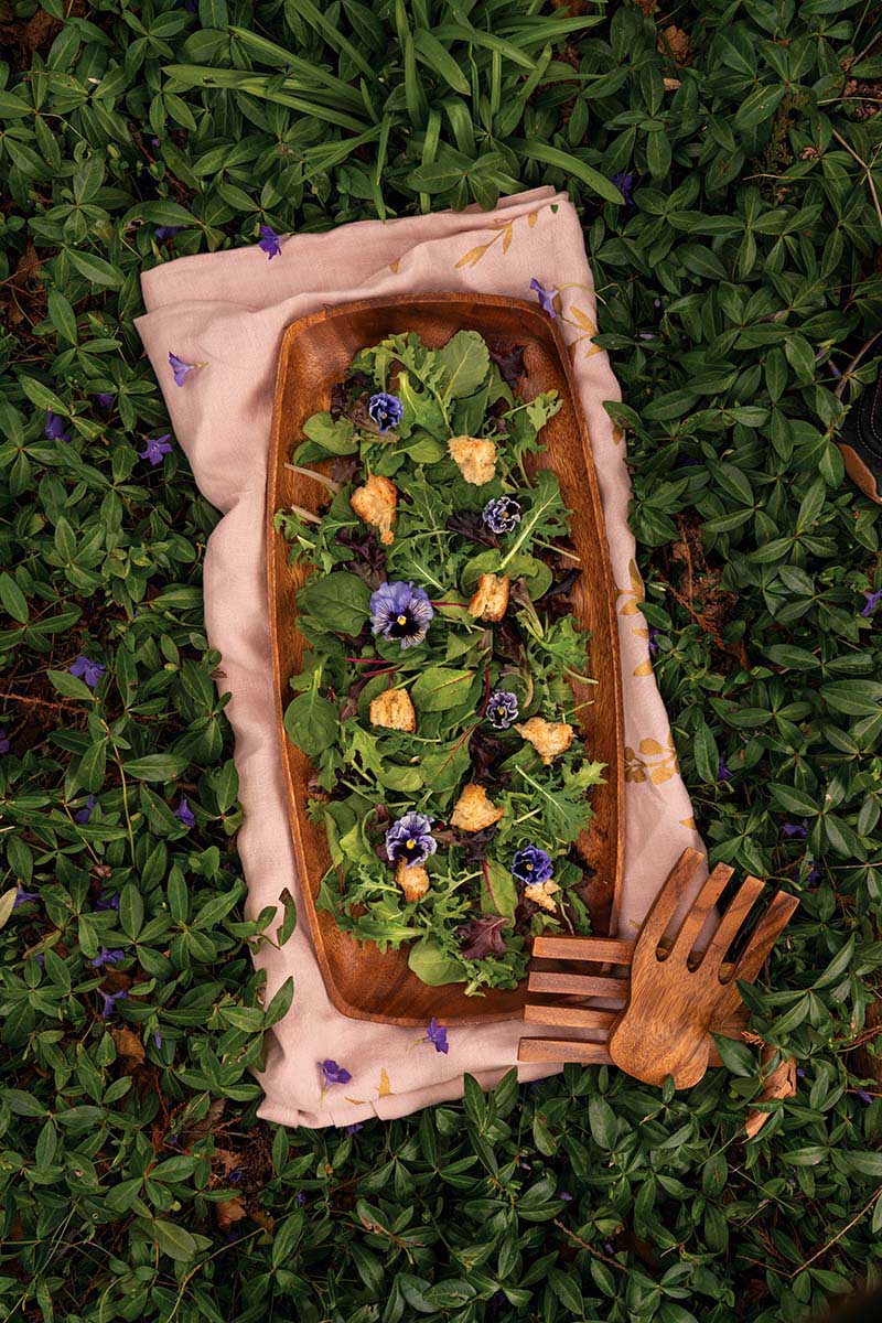 Spring Mix Panzanella