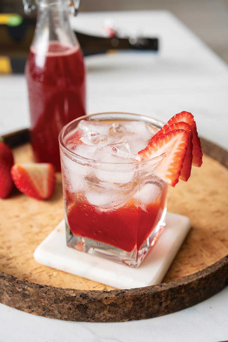 Strawberry Cordials