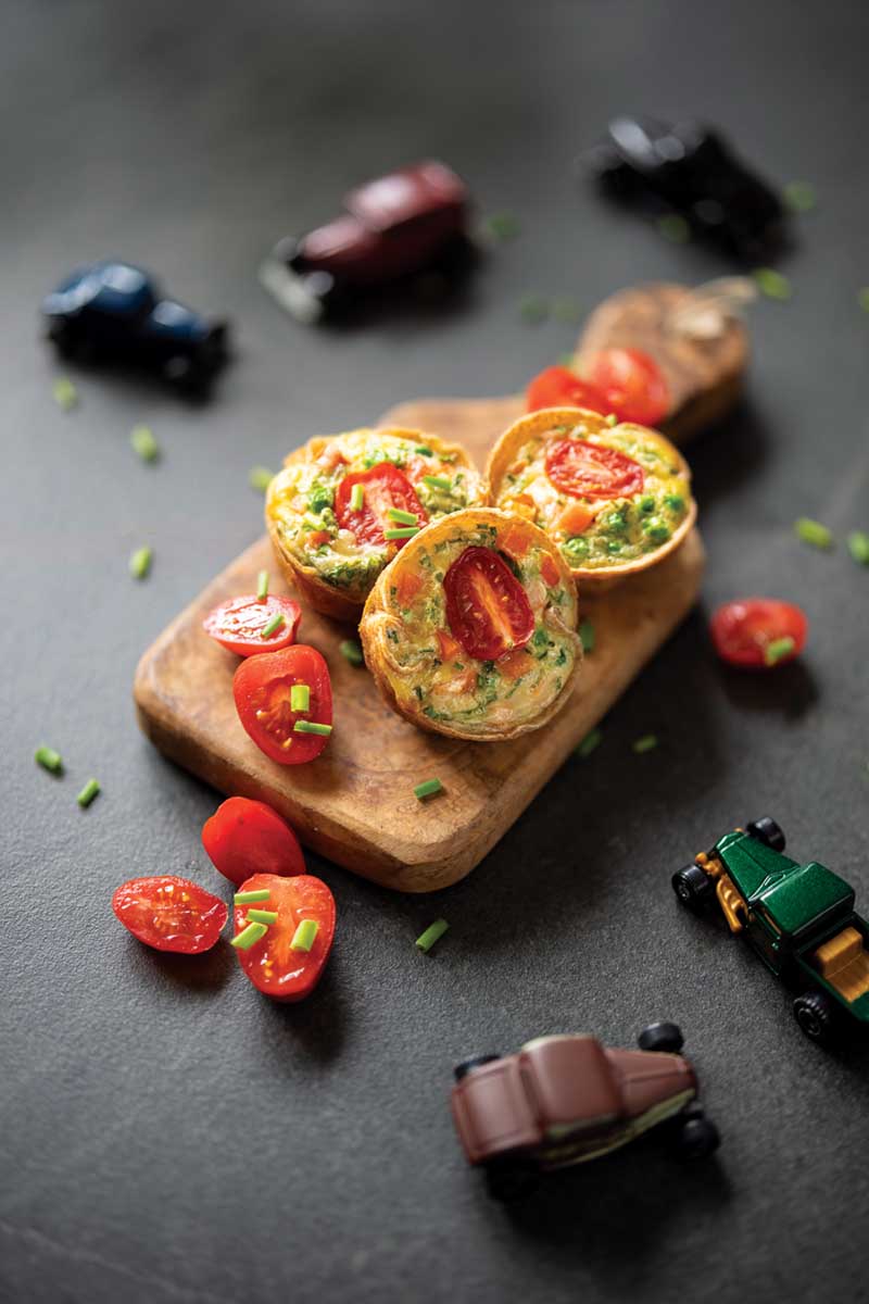 Mini Tortilla Quiches