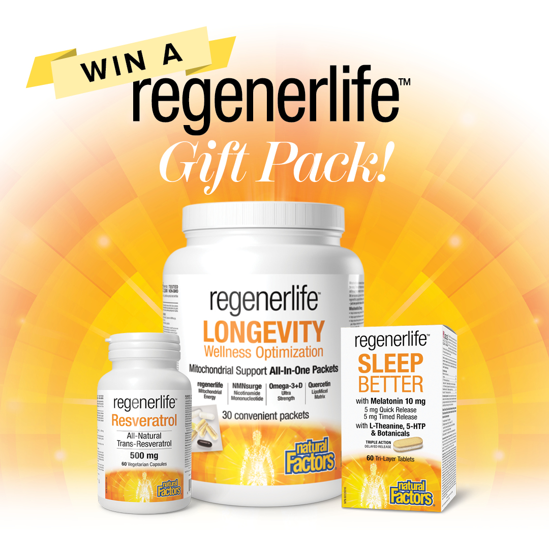 Win a Rejuvenating Prize Pack from Natural Factors!