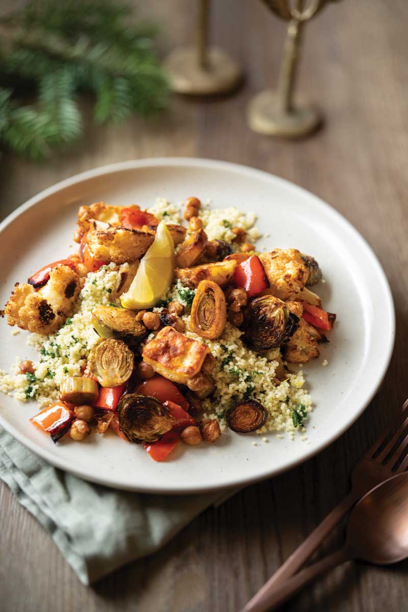 Harissa Roasted Vegetable Traybake