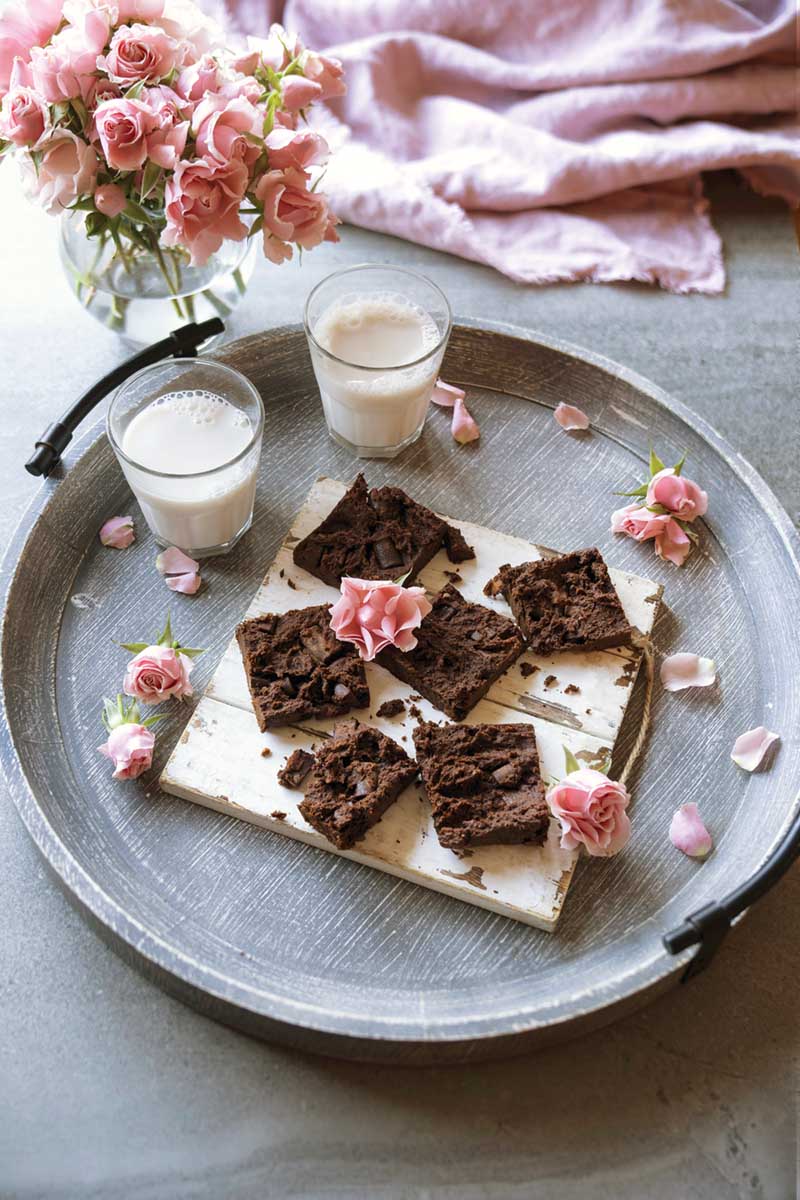Fudgiest Sweet Potato Brownies