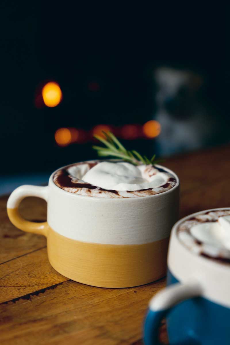 Rosemary Hot Chocolate