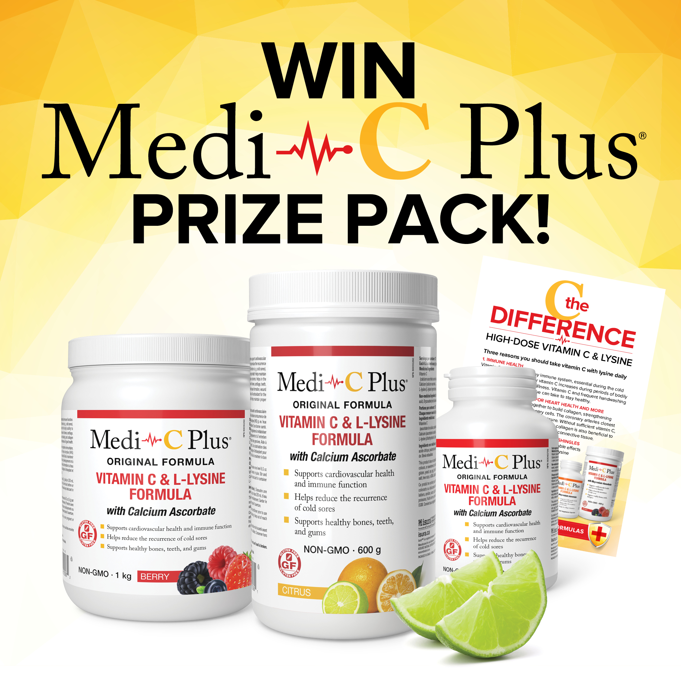 Win a Medi-C Plus Prize Pack from Assured Natural!